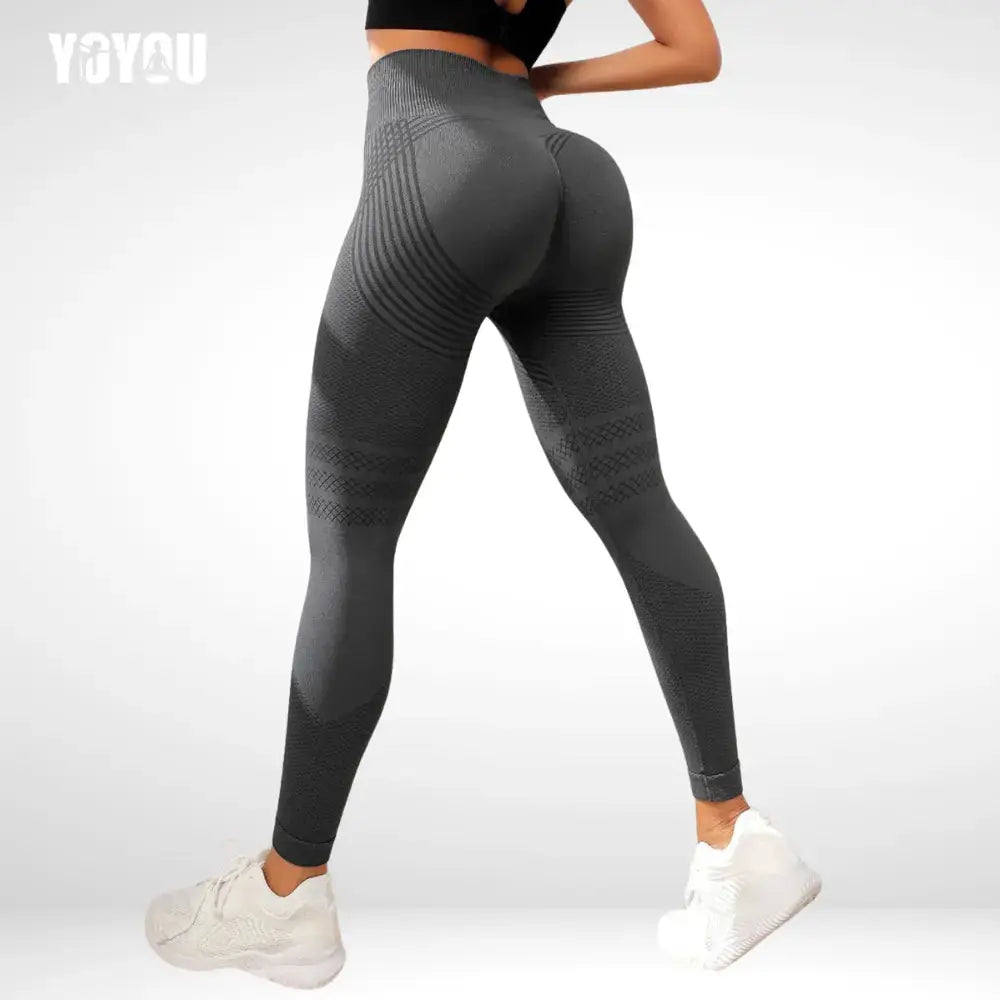 ELLA™ | ANTI-CELLULITE LEGGINGS  Kompressions Leggings Damen – Cellulite Reduktion | Figurformende Push-up Sporthose YOYOU