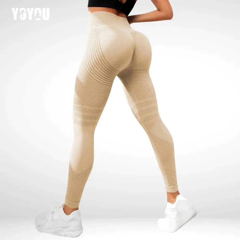 ELLA™ | ANTI-CELLULITE LEGGINGS  Kompressions Leggings Damen – Cellulite Reduktion | Figurformende Push-up Sporthose YOYOU
