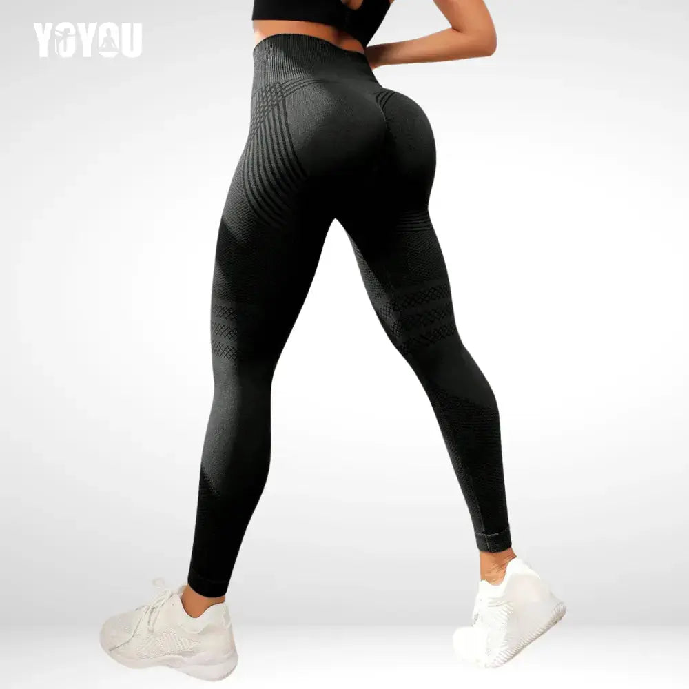 ELLA™ | ANTI-CELLULITE LEGGINGS  Kompressions Leggings Damen – Cellulite Reduktion | Figurformende Push-up Sporthose YOYOU